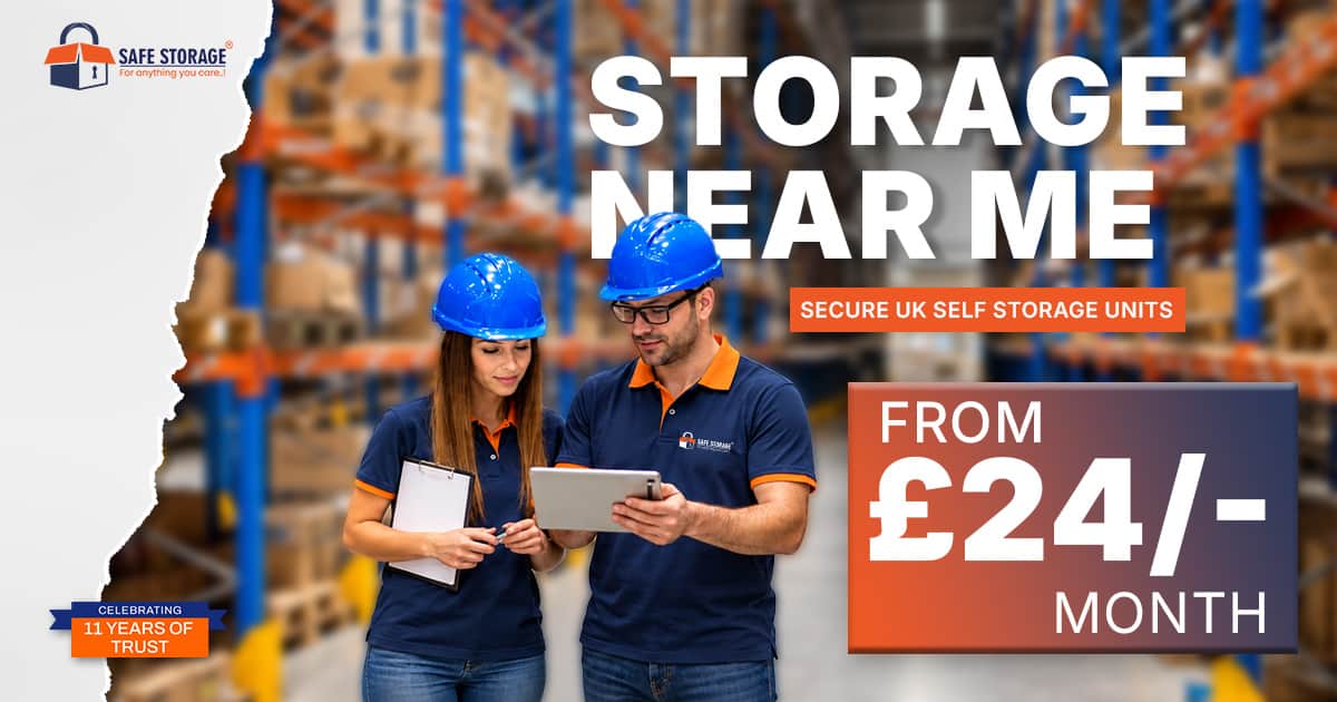  Storage Near Me: Secure UK Self Storage Units from £24/Month 