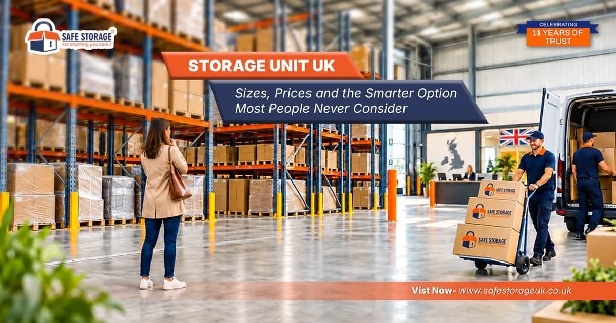 Storage Unit UK: Sizes, Prices and the Smarter Option Most People Never Consider