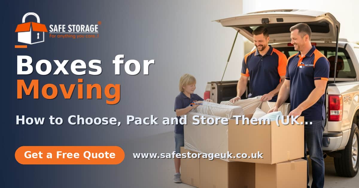Boxes for Moving: How to Choose, Pack and Store Them (UK Guide) 