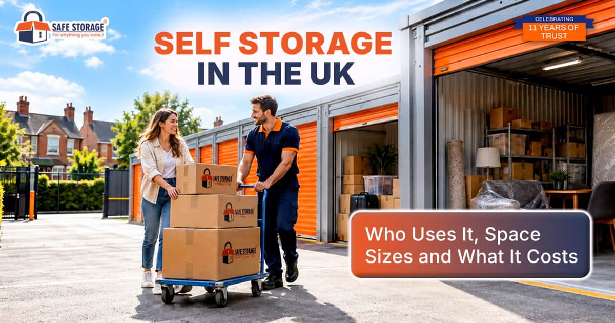 Self Storage in the UK: Who Uses It, Space Sizes and What It Costs
