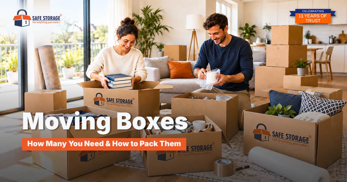 Moving Boxes: How Many You Need & How to Pack Them