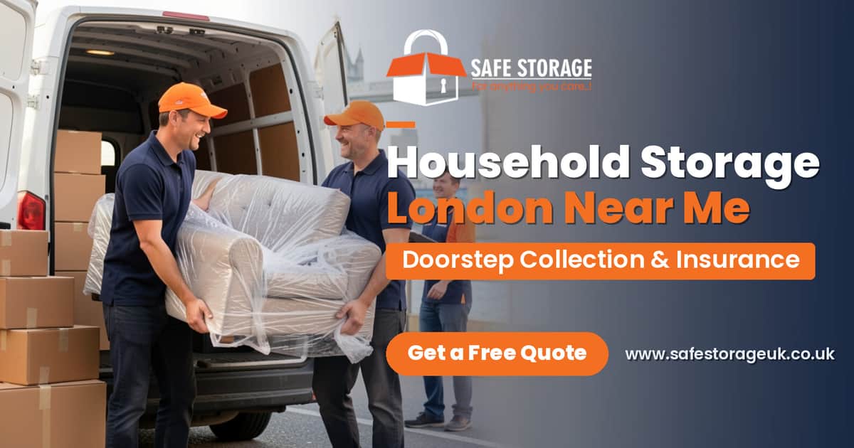 Household Storage London Near Me: Doorstep Collection & Insurance