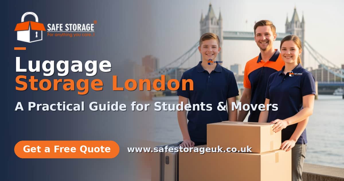 Luggage Storage London: A Practical Guide for Students & Movers 