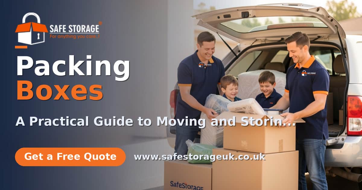 Packing Boxes: A Practical Guide to Moving and Storing Safely