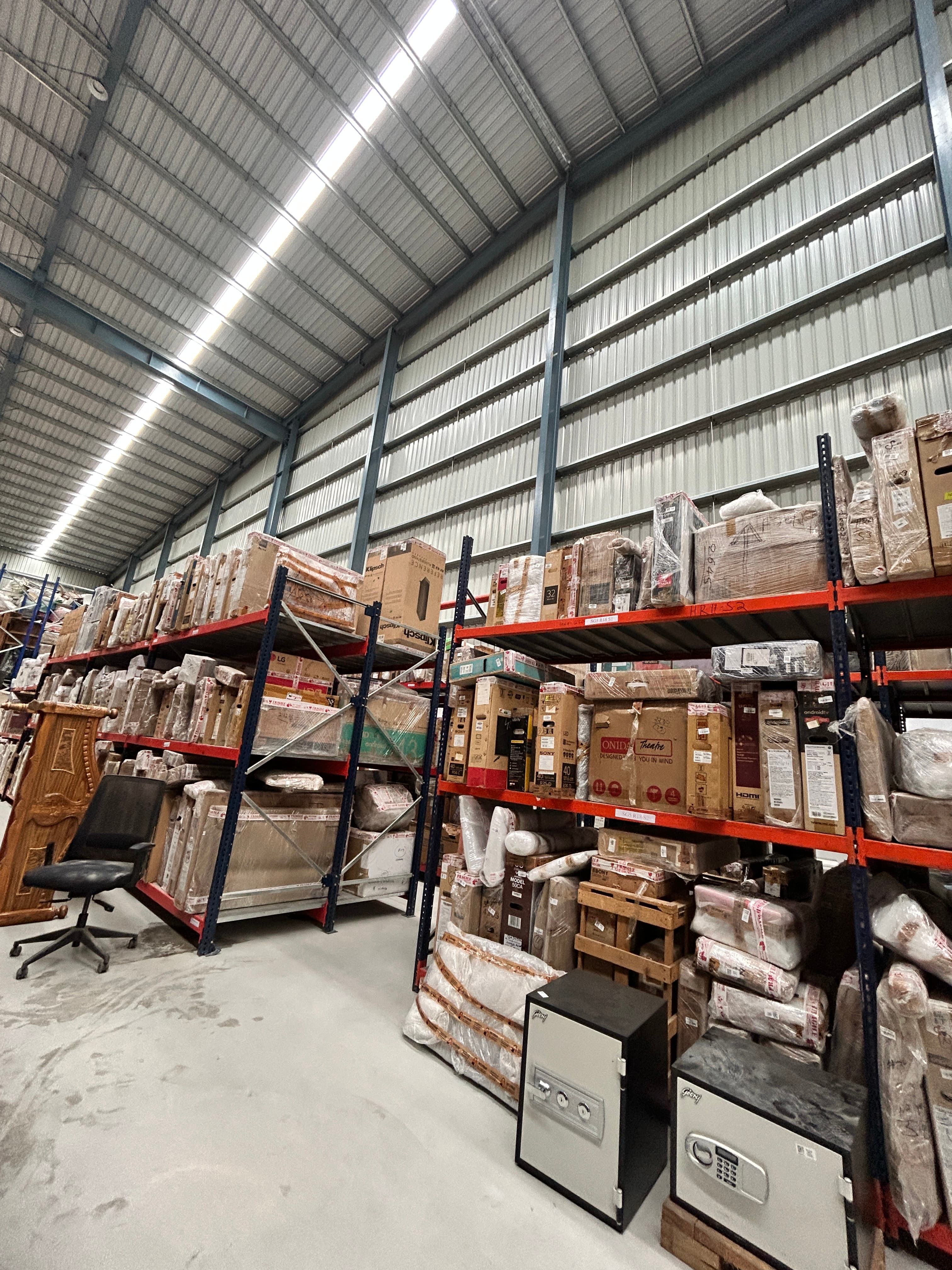 SafeStorage climate controlled storage room