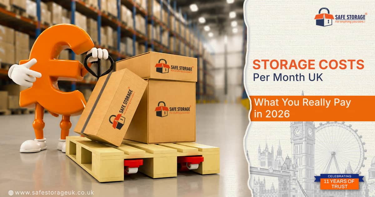 Storage Costs Per Month UK: What You Really Pay in 2026