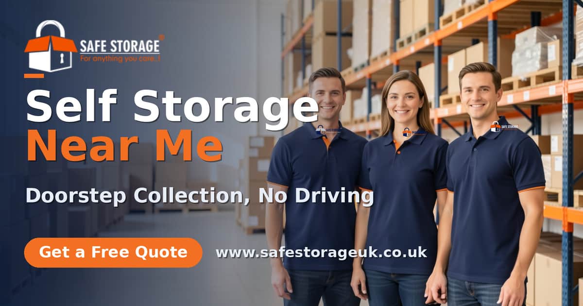 Self Storage Near Me: Doorstep Collection, No Driving