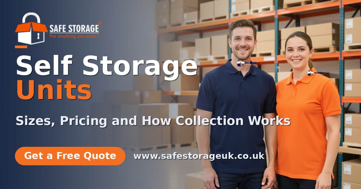 Self Storage Units: Sizes, Pricing and How Collection Works