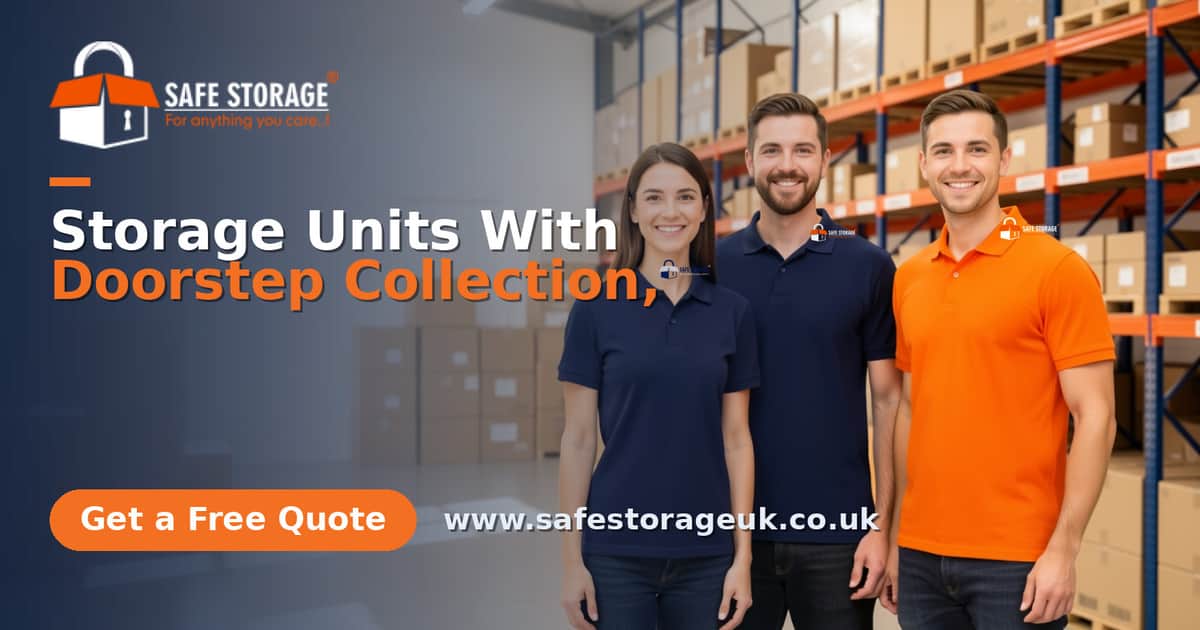 Storage Units With Doorstep Collection, No Van Required