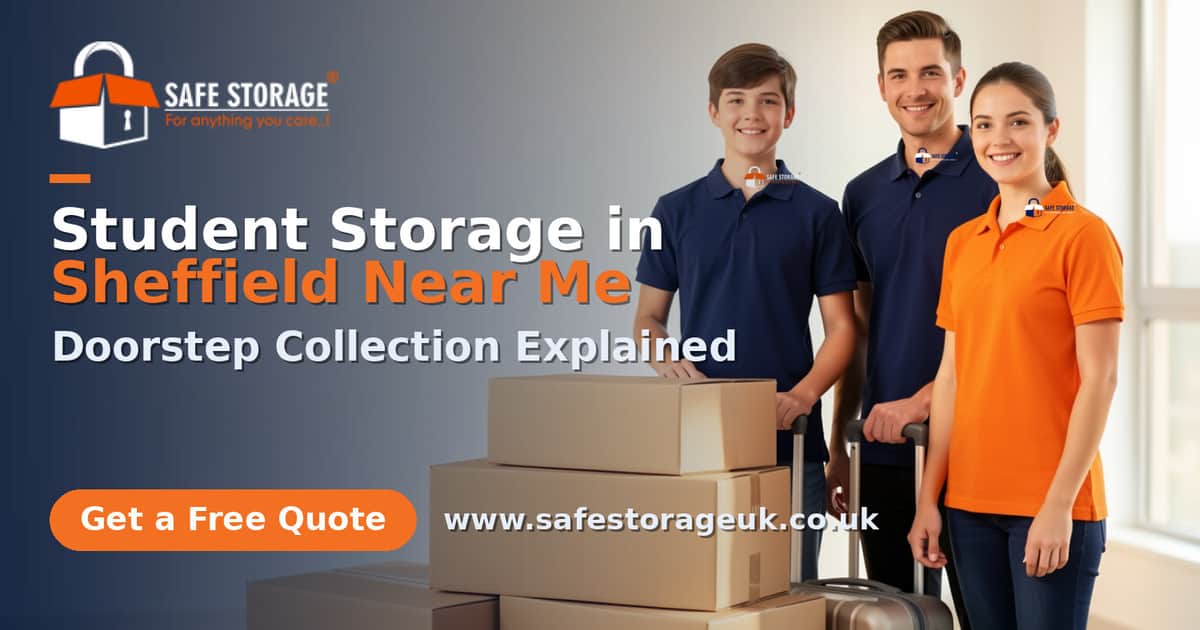 Student Storage in Sheffield Near Me: Doorstep Collection Explained